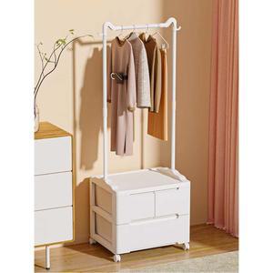 스탠드 옷걸이 행거 철제 선반 서랍 드레스룸 이동식 간이