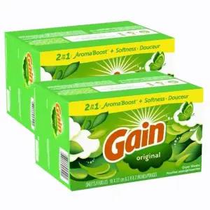 게인 Gain 오리지널 건조기 드라이시트 160매x2개 총320매)