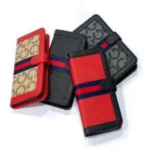 넉넉한 슬라이드 멀티 심플 G로고 수납공관 다이어리 전기종호환 폰이소