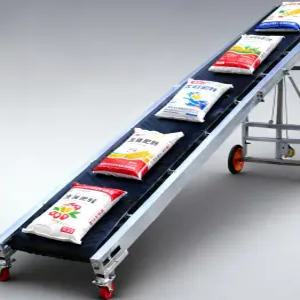 전동 알루미늄 컨베이어 벨트 맞춤 제작 경량 콘베어 롤러 택배 레일 이송 장치