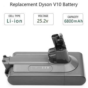 청소기용 배터리 다이슨 V10 / SV12 / Animal V10 / Absolute 969352-02 206340 25.2 V 리튬 이온(6800 mAh