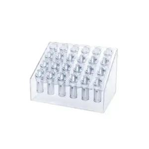 펜진열대 경사형 화장품매대 아크릴 투명 진열박스-WFIP086