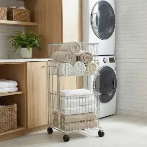 아이넥스 홈그린 프리미엄 304올스텐 빨래바구니