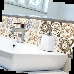 방수타일 북유럽 스타일 타일 시트지 포인트 CZT 20cmX5m