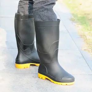 방수 산업용 고무 농사 물장화 남성 어부 신발