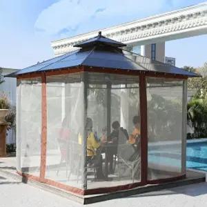 가제보 파고라 원두막 정원 옥상 전원주택 야외 바베큐장