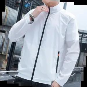 스포츠웨어 활동성 좋은 남성용 경량 바람막이 봄 가을 자켓 점퍼