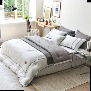 이불 더크린 루나 마이크로모달 침대패드 SS화이트 단품