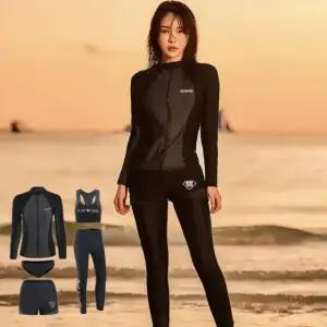 여성레쉬가드5종세트수영복집업래쉬가드