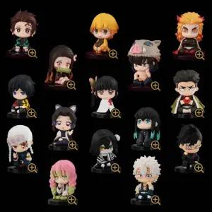 귀멸의칼날 애니메이션 귀멸 칼날 피규어 카마도 탄지로 액션 아가츠마 젠이츠 네즈코 전사 Q 버전 PVC