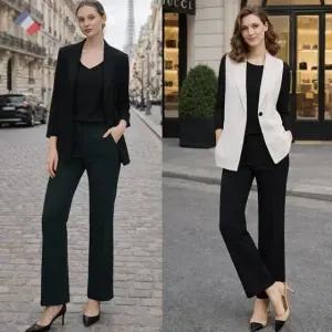 올리브그린 A5 SS 시그니처 세미플레어 팬츠 4종