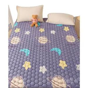 바닥요매트 손님용 누빔 까는이불 두꺼운 패드매트리스 싱글 요솜세트 매트 토퍼 이불요