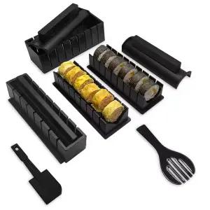 명인장인 김밥틀 하트 삼각 원형 사각 김밥발 10p세트 K566