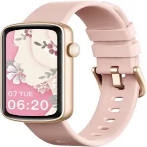 여성용 샹윙 피트니스 시계 심박수 모니터가 있는 LINN2 트래커 혈중 산소/수면 만보계 iOS/안드로이드