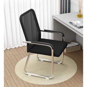 바퀴없는의자 고정용 가죽 서재 등받이 고정식 체어 수험생