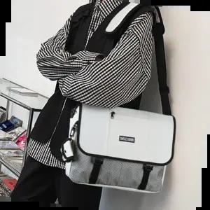 캐주얼크로스백 베이직 디자인 사각 메신저백 학생 대학생 책가방