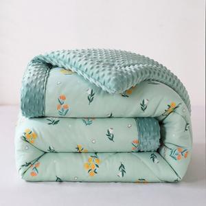이불 양털 기숙사 더블 대두원단 면이불 겨울 따뜻한 1인 봄가을 부드러운 싱글