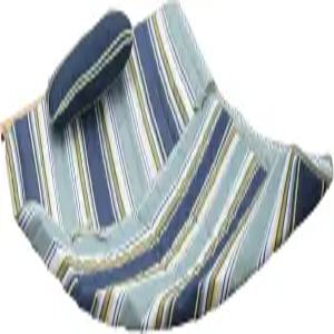 아일랜드 리트리트 야외 레저용 해먹 패드 및 베개 세트 77.5인치 x 52인치 - 부드러운 폴리필 내후성