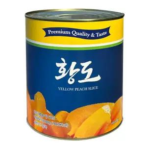 삼도 황도 슬라이스 3kg 6개 1박스