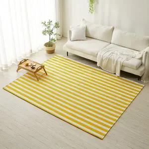 [아도라하우스] 시어서커 스트라이프 거실러그 카페트 200x250