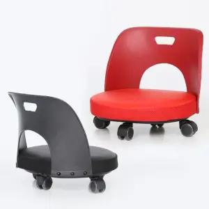 체어포커스 리빙좌식 LG80 이동형 바퀴 좌식의자 바닥의자 이동식의자 청소의자