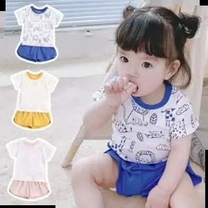 남매상하복 쥬월드 아동 반팔 상하세트 204383