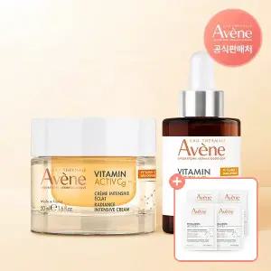 아벤느 비타민 액티브 Cg 래디언스 크림 50ml+세럼 30ml