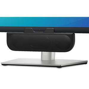 데스크톱 PC용 컴퓨터 스피커, 모니터 USB 플러그인, 유선, 노트북용 외장 소형 사운드바, 라우드 사운드, 딥 베이스, USB-C 어댑터, 쉽게 고정하여 모니터할 수 있습니다