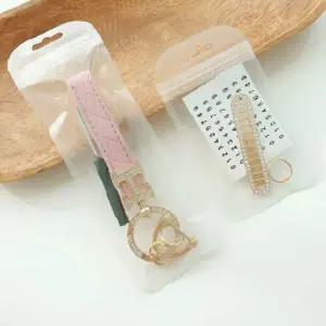 [골드스마일]차 키링 가죽 큐빅 자동차 키악세사리