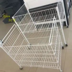 접이식 빨래방 카트 대형 바퀴달린 이동형 빨래통 세탁 수건