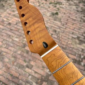 스테인리스 스틸 프렛 22프렛 로스티드 메이플 일렉트릭 기타 넥 본 너트