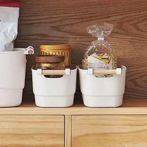 함 정리 수납정리함 옷정리함 수납 소형 장난감 손잡이 펜트리 WFISCY9