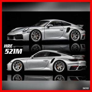 10.5mm 휠 타이어 1/64 Nabes X Chika BBS HRE 1:64 모델 자동차 수정 부품