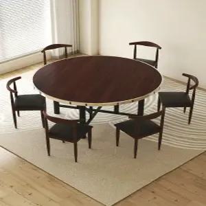 원탁 테이블 상판 원형 탁자 식당 철제 식탁 대형
