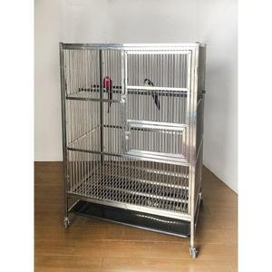 스텐 새장 대형 날림장 비둘기장 62 조립식 높이 앵무새집 118x80x115 사각