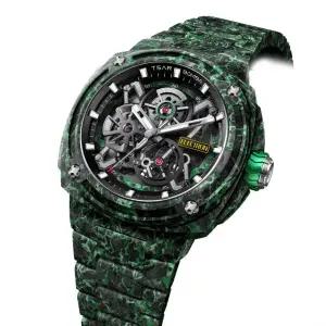 차르봄바 TB8401CF 일렉트론 컬렉션 카본 파이버 워치