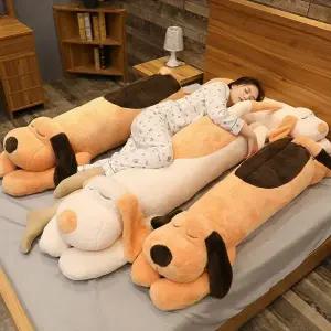 바디필로우 안고 자는 강아지 인형 대형 롱쿠션 (60cm,110cm,150cm)