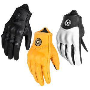 겨울용 가죽 바이크장갑 사계절 장갑 통기성 오토바이 글러브 터치스크린 플리스안감