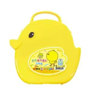 TBZ 동아 크레용 노랑병아리 36색 갑 6개입 아동크레파스 미술크레파스 어린이크레파스