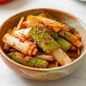 [산해직송]국내산 맛잇는 대파 김치 1kg