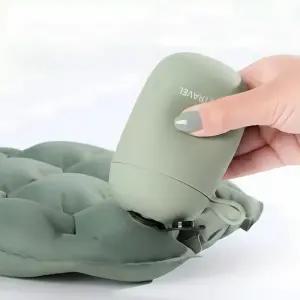 뉴테크캠쿡 무하중방석 수험생 에어 비행기 휴대용 사무실의자 에어셀 차 기내용 쿠션