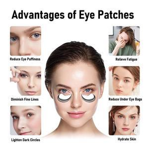 스테인리스 스틸 아이 마스크 304 달 모양 깨지지 않는 눈 밑 냉온 팩