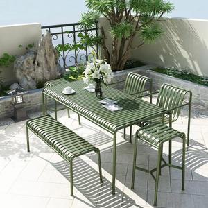 샤크팡 야외 베란다 의자 캠핑 야외용 편의점 세트 철제테이블 카페