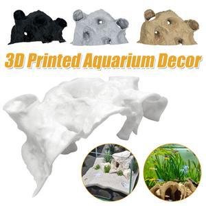 3D 프린팅 어항 액세서리 지하 터널 동굴 물고기 은신처 장식 (체리 새우 칠리 라스보라 헤어민 크랩용)