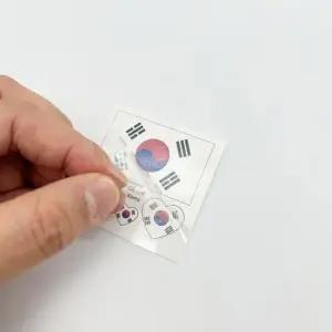 태극기 응원 타투 일회용 스티커 뷰티소품 미용재료 타투스티커