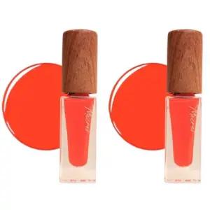 미크릿 형광 매니큐어 무향 지속 38 네온 오렌지 X2개