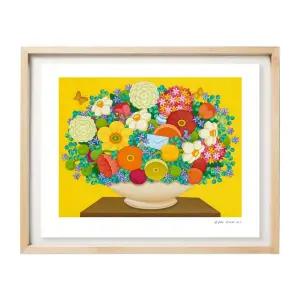 와스갤러리 김은기 화가 작품명 행복한 정원 20호 부제 소중한 당신