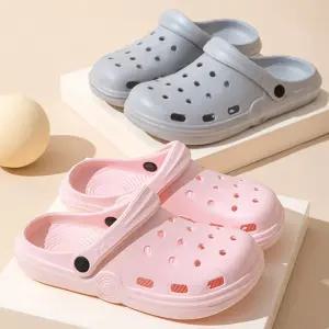 남녀공용 EVA 샌들 슬리퍼 여름 욕실 실내화