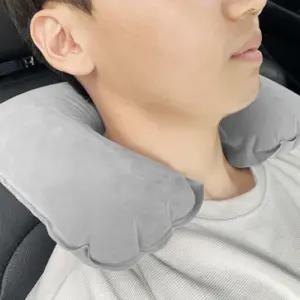 휴대용 U자형 에어 목 베개 쿠션 캠핑 차박 캠핑베개 에어베개 에어목쿠션