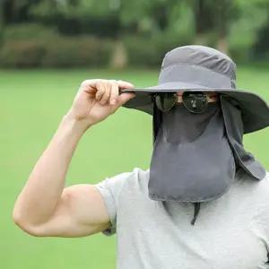 남자 등산 낚시 레저 탈부착 모자